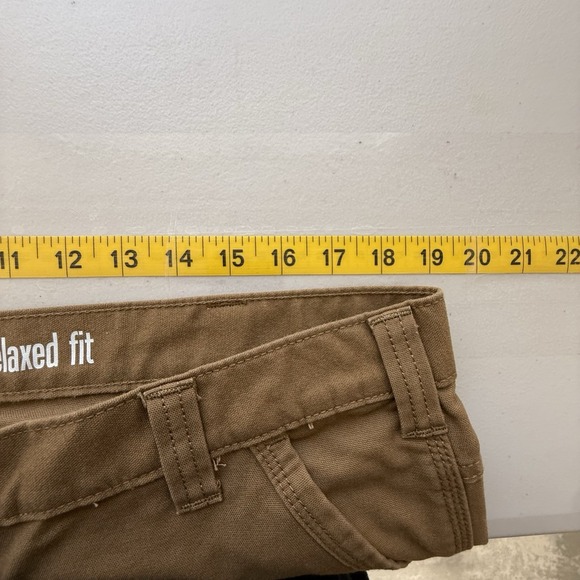 Carhartt Pants Mens 38x30 Brown Full Swing Cryder Dungaree Cargo Utility Work - Picture 11 of 14